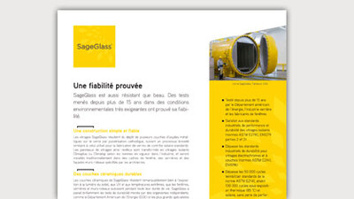 SageGlass information sheet.