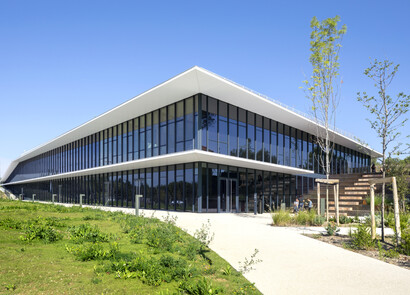 Vue du bâtiment de Voyage Privé.