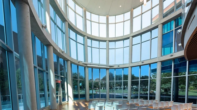 SageGlass in Bowie State Beacon